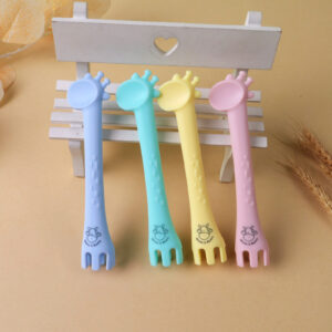 baby training spoon and fork