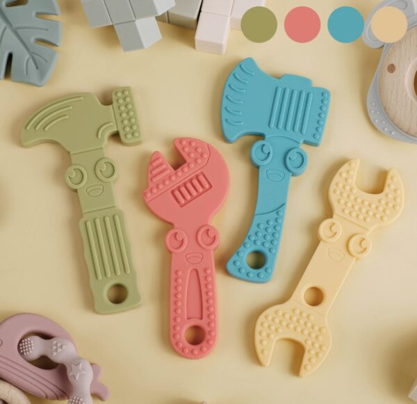 Mums&Moore tool shaped baby teething toys