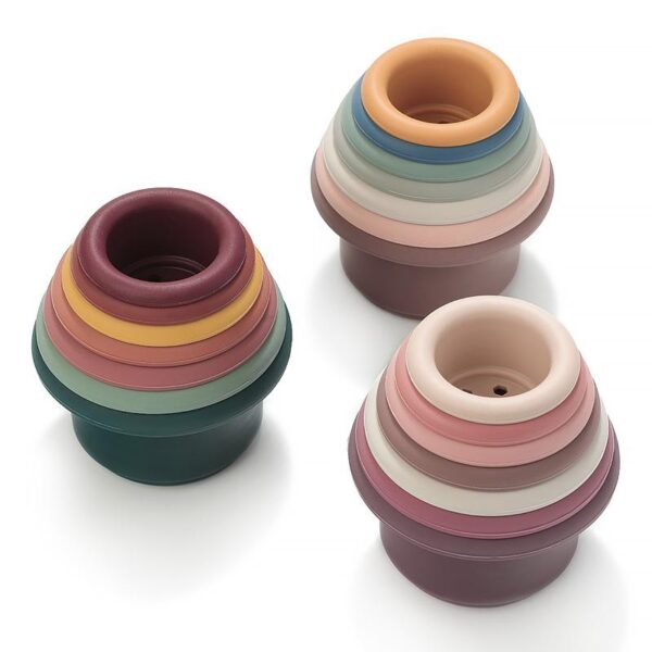 Mums&Moore Baby Stacking cup toy - Image 6