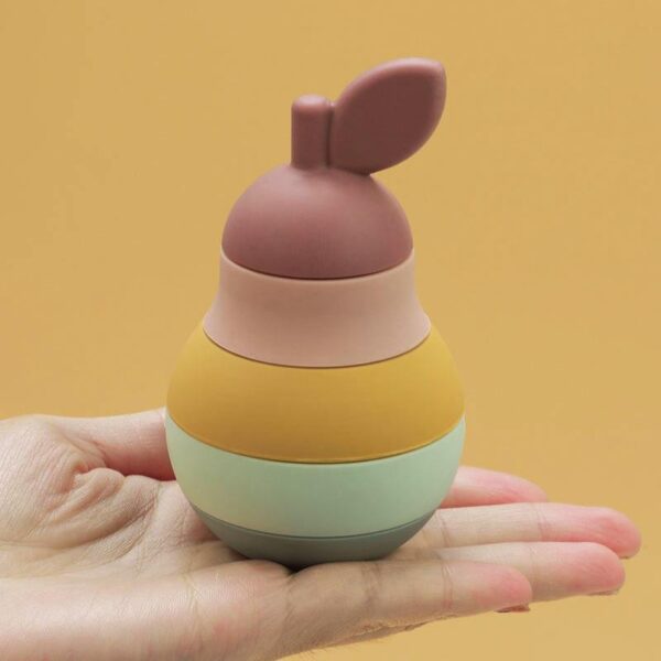 Mums&Moore Pear Silicone Stacker