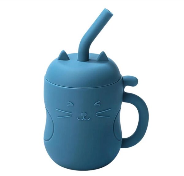 Mums&Moore Silicone Kitten Drinking Cup - Image 7