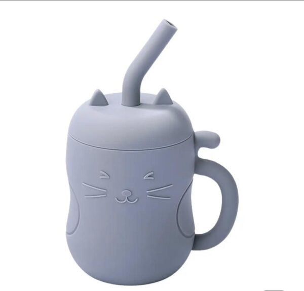 Mums&Moore Silicone Kitten Drinking Cup - Image 8