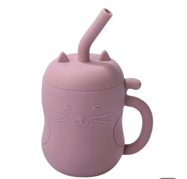 Mums&Moore Silicone Kitten Drinking Cup - Image 9