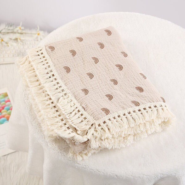 Mums&Moore Baby muslin patterned blanket - Image 3