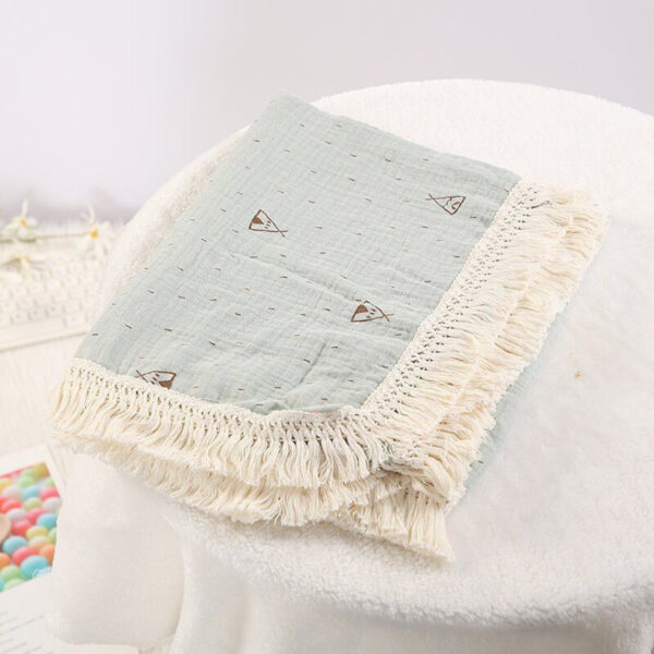 Mums&Moore Baby muslin patterned blanket