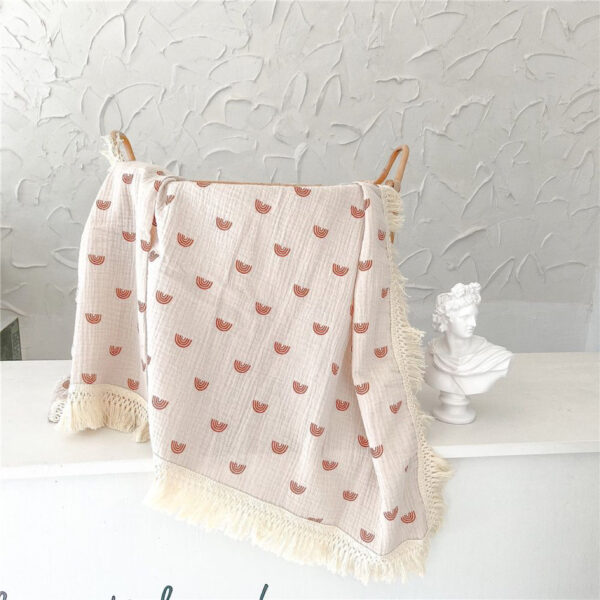 Mums&Moore Baby muslin patterned blanket - Image 5