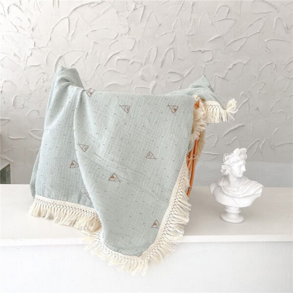 Mums&Moore Baby muslin patterned blanket - Image 2