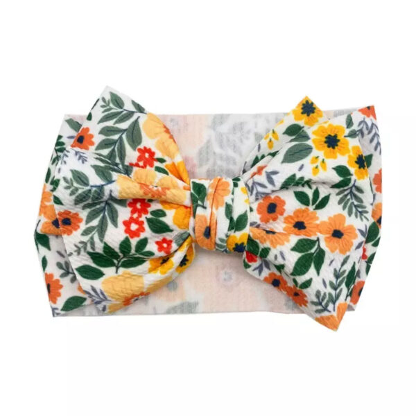 Mums&Moore Baby Patterned Headband Bowknot - Image 19