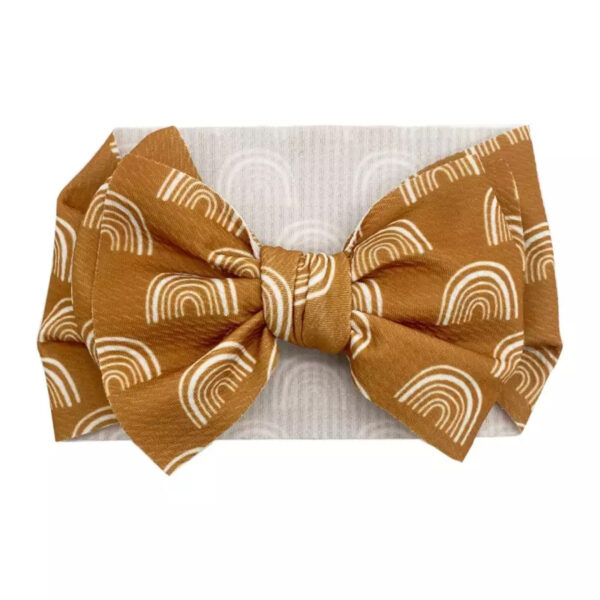 Mums&Moore Baby Patterned Headband Bowknot - Image 7