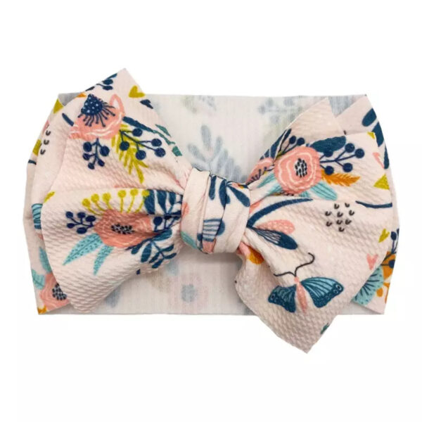 Mums&Moore Baby Patterned Headband Bowknot - Image 9