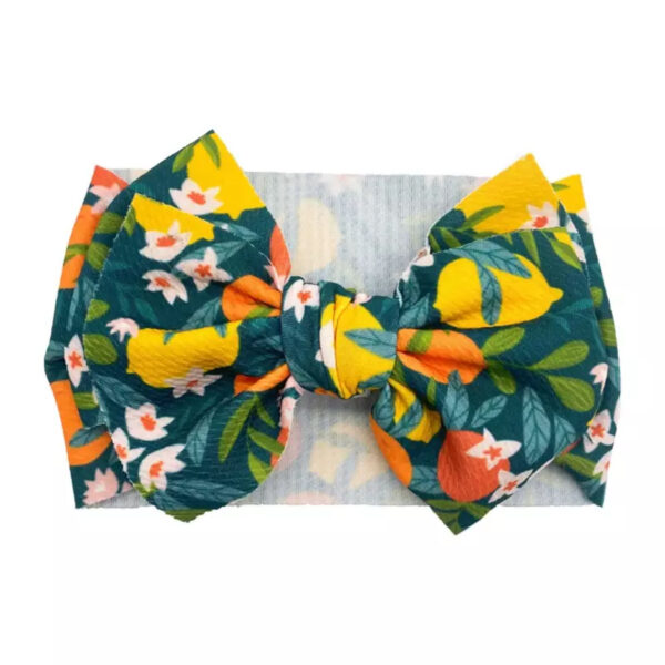 Mums&Moore Baby Patterned Headband Bowknot - Image 10