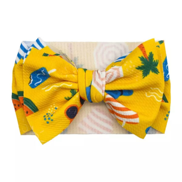 Mums&Moore Baby Patterned Headband Bowknot - Image 23