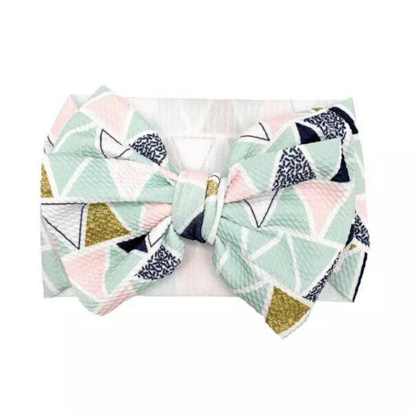 Mums&Moore Baby Patterned Headband Bowknot - Image 13