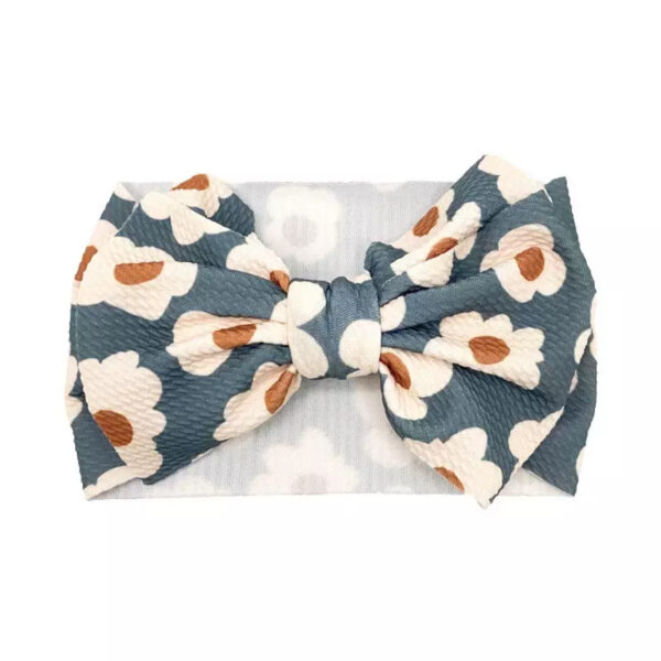 Mums&Moore Baby Patterned Headband Bowknot - Image 16