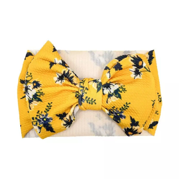 Mums&Moore Baby Patterned Headband Bowknot - Image 27