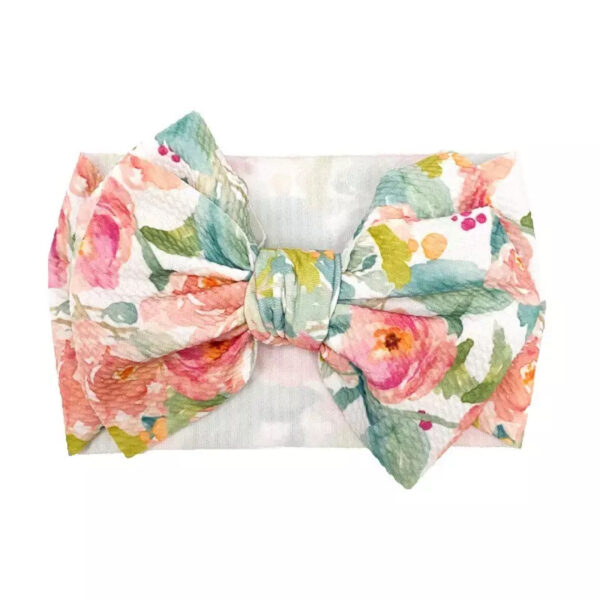 Mums&Moore Baby Patterned Headband Bowknot - Image 18