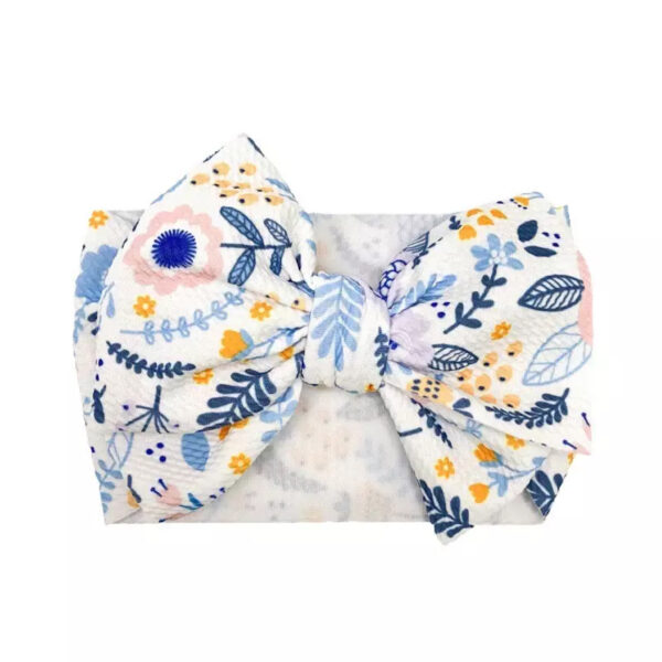 Mums&Moore Baby Patterned Headband Bowknot - Image 2