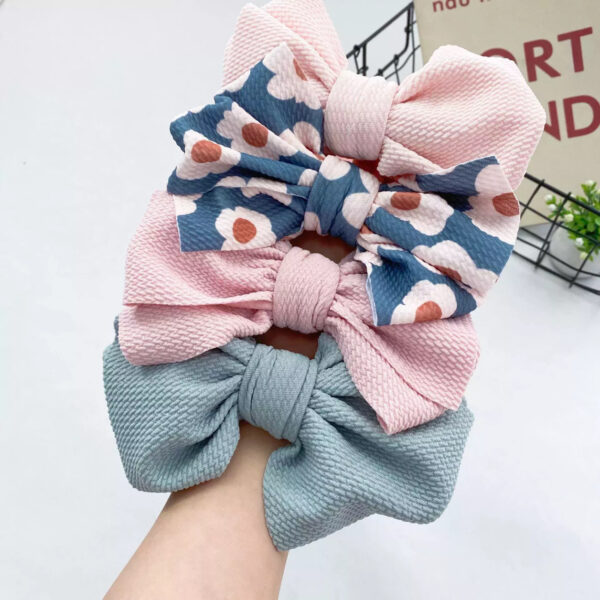 Mums&Moore Baby Patterned Headband Bowknot - Image 4