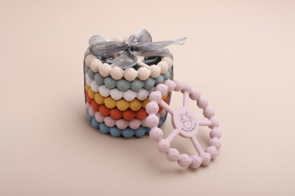 Mums&Moore Round Silicone teether - Image 2